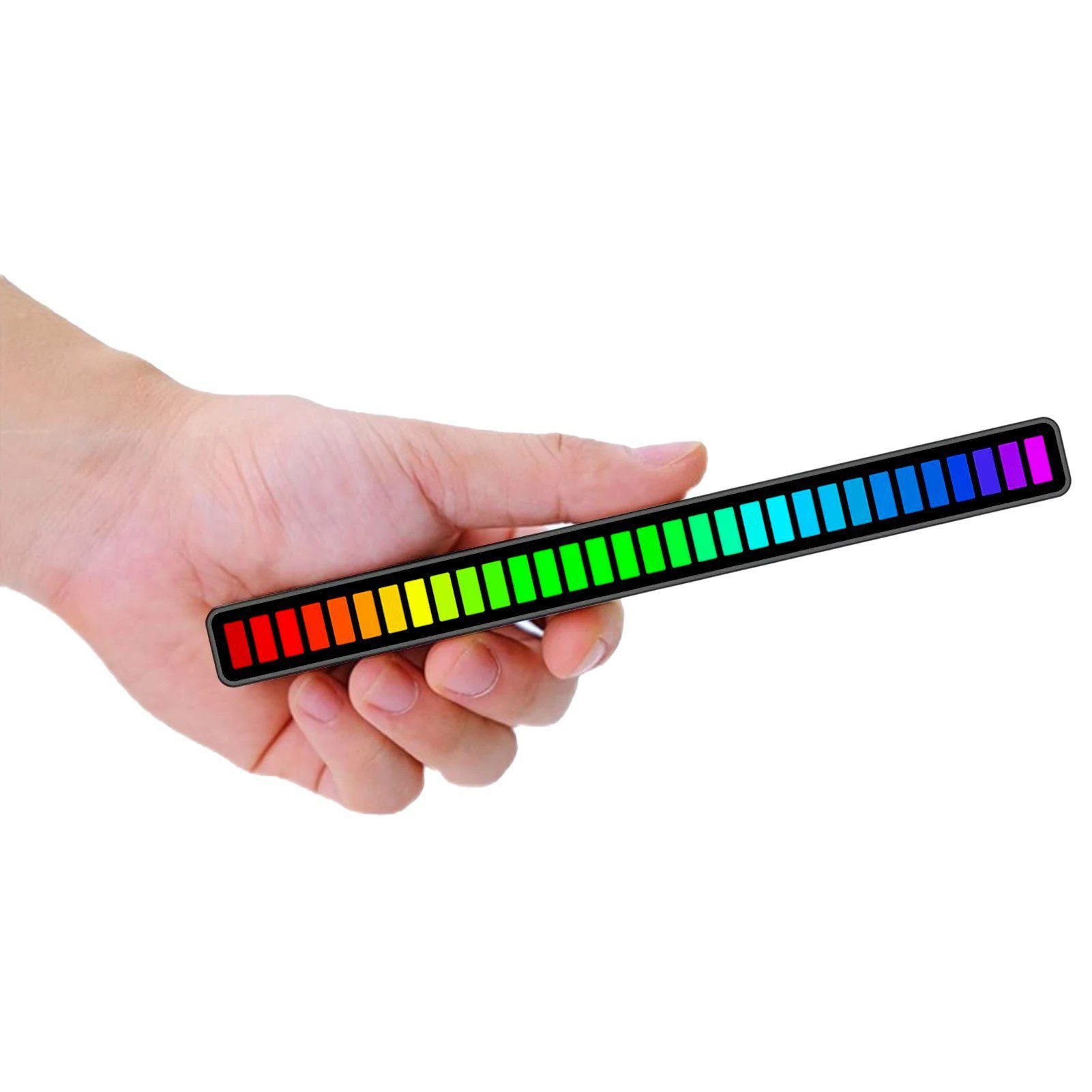 Ljudkontroll Med 32 LED RGB-lampor