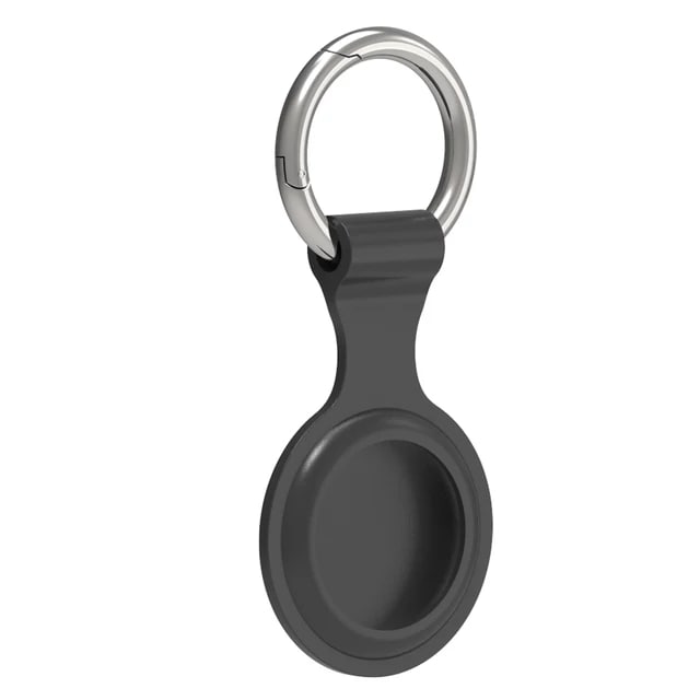 Silikonskal Till Apple AirTag Med Nyckelring