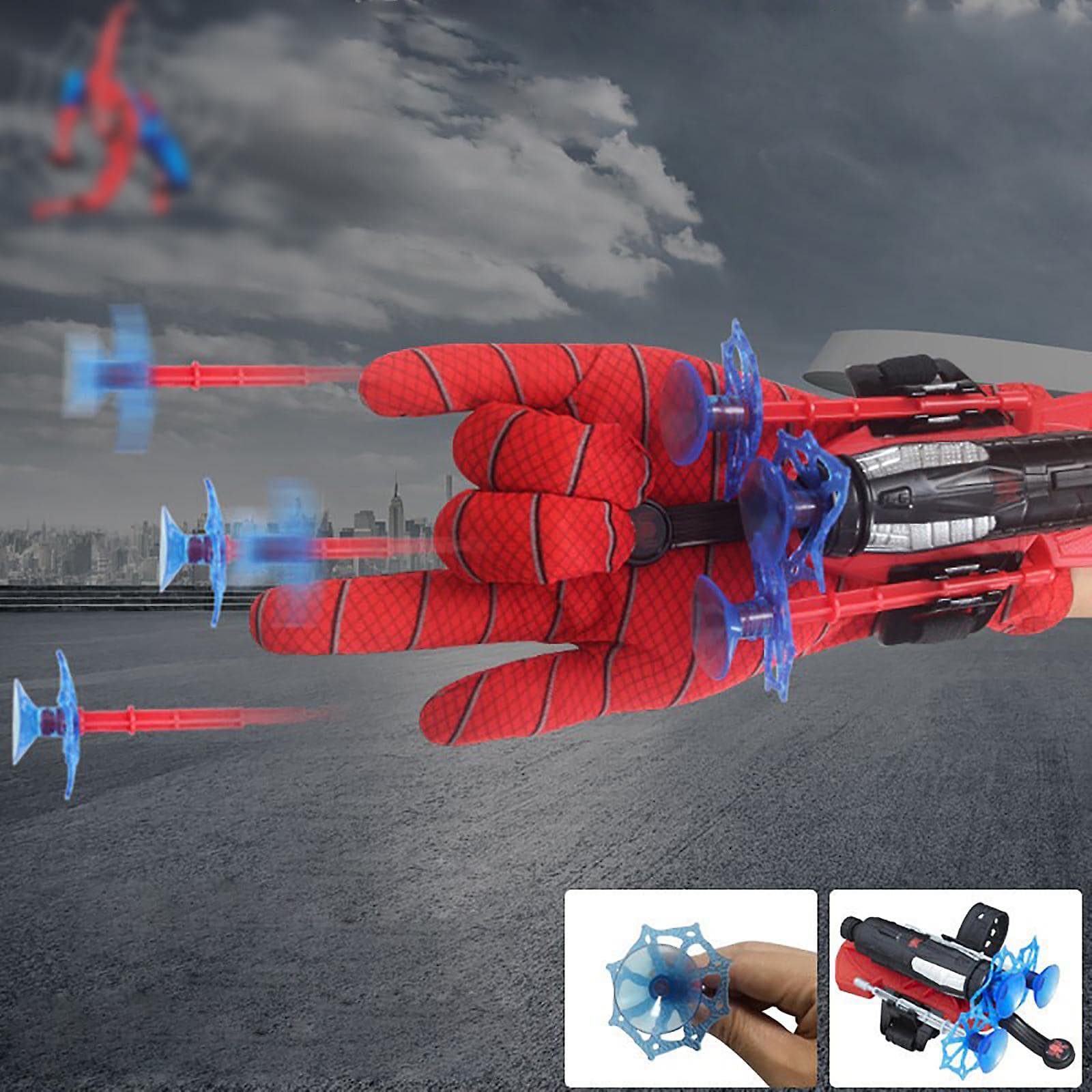 Spiderman web shooter