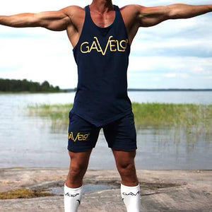 Gavelo Victory Tank Top Blue