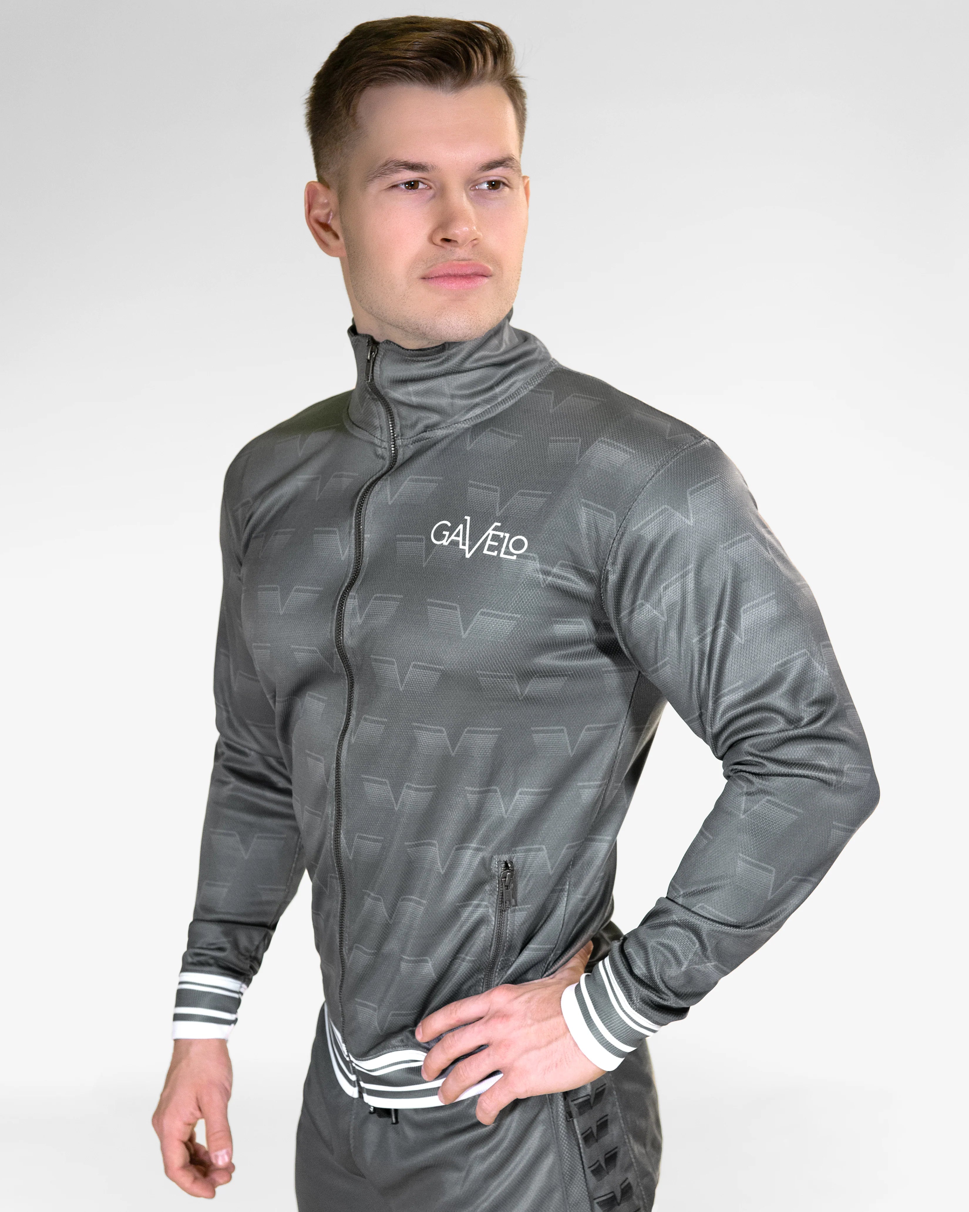 Gavelo Track Jacket – Carbon Grey