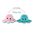 Octopus Plush Vändbart Mjukisdjur