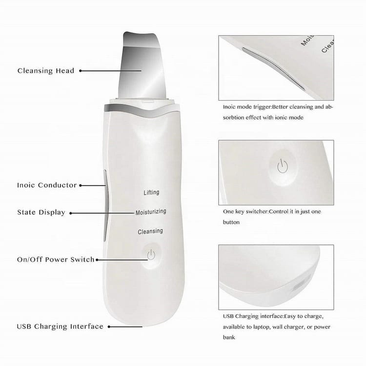 Ultrasonic Skin Scrubber