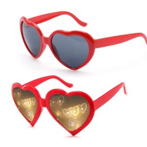 3D Heart Glasses