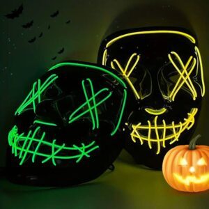 Halloween LED-mask
